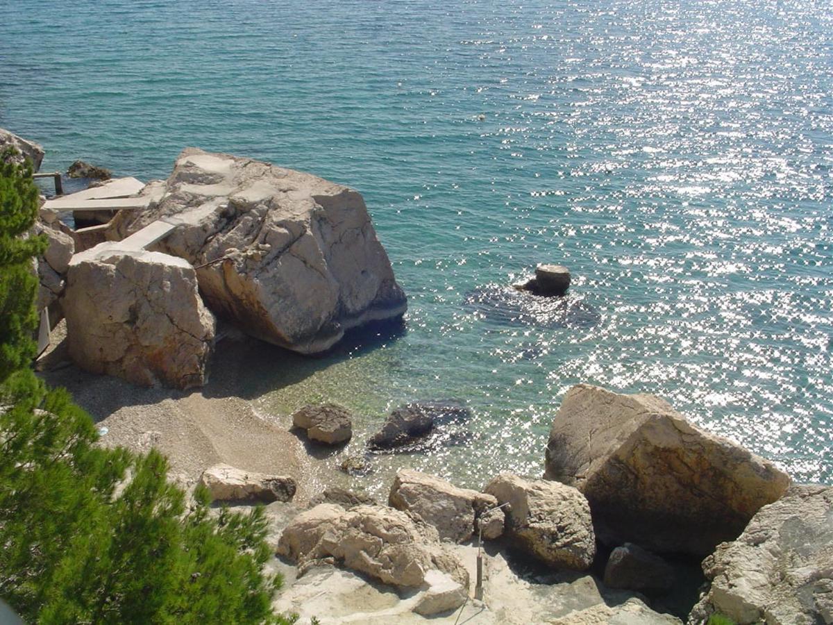 Amazing View Over The Beach Omiš Kültér fotó