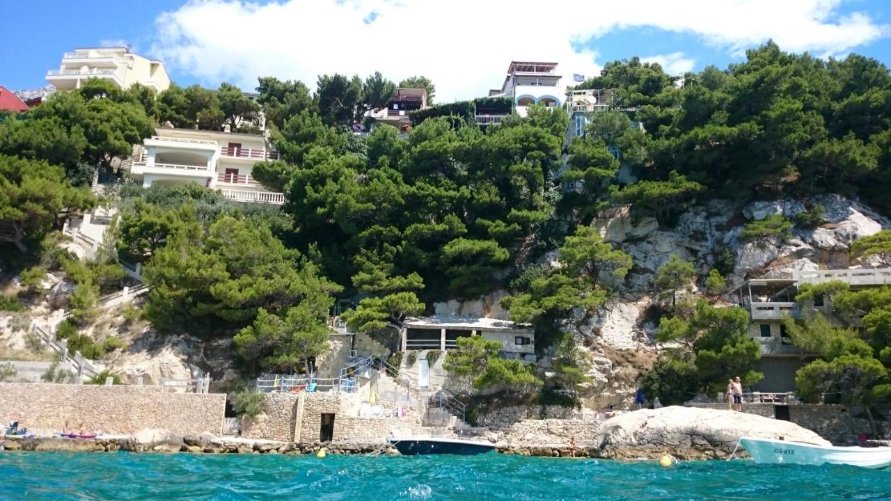 Amazing View Over The Beach Omiš Kültér fotó
